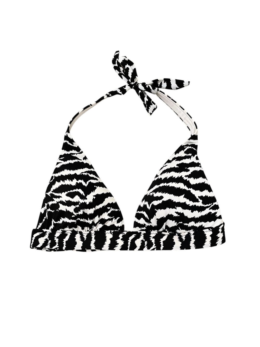 Victoria’s Secret Padded Bikini Top Animal Print Size Small NWOT